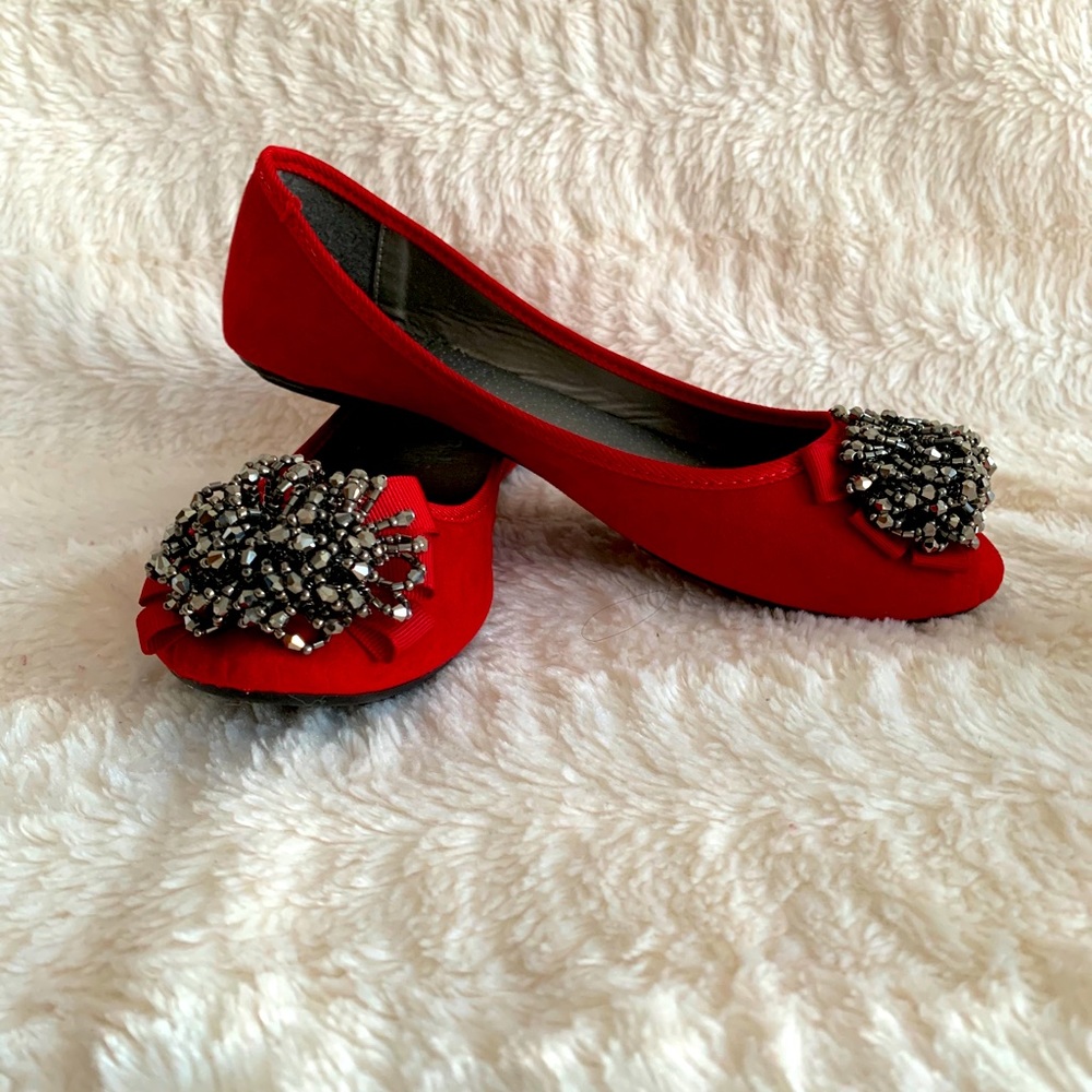 Big Bridge Ballerina Flats Size 6.5